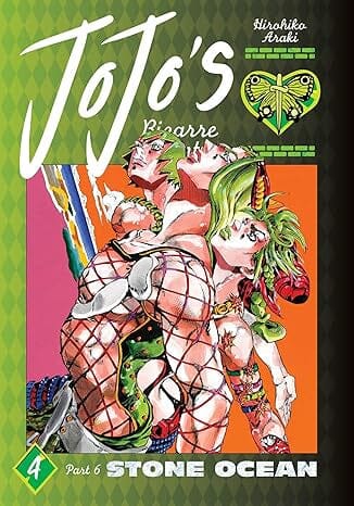 JoJo's Bizarre Adventure: Part 6--Stone Ocean, Vol. 4 (4) Hardcover Comics NEW Diamond Comic Distributors, Inc.