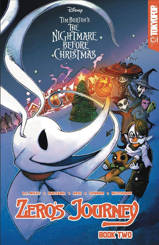 Disney Manga: Tim Burton's The Nightmare Before Christmas - Zero's Journey Graphic Novel Book 2 Comics NEW Diamond Comic Distributors, Inc.