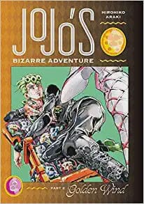 JoJo's Bizarre Adventure: Part 5--Golden Wind, (Vol. 8) Hardcover Comics NEW Diamond Comic Distributors, Inc.