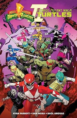 Mighty Morphin Power Rangers/Teenage Mutant Ninja Turtles II Paperback Comics NEW Penguin Random House