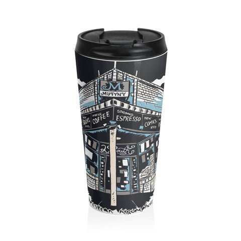 Stainless Steel Travel Mug, Karl Krumpholz Mug Printify