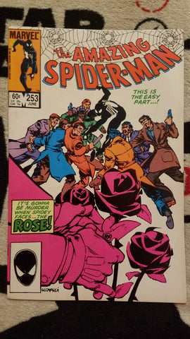 Amazing Spider-Man #253 NM-/9.2 1984, 1st app Rose, 2nd Black Costume Comics USED Local Comics