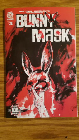 Bunny Mask #3 Mutiny Comics Variant NM/9.4 2021 Aftershock Comics Comics NEW Local Comics