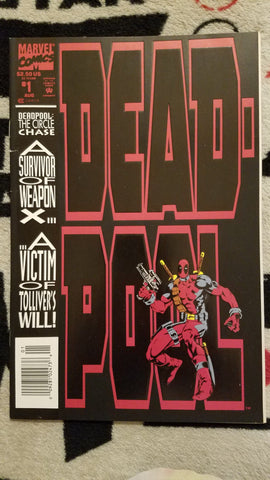 Deadpool: The Circle Chase #1 Newstand VF-/7.5 1993 Marvel Comics Comics USED Local Comics