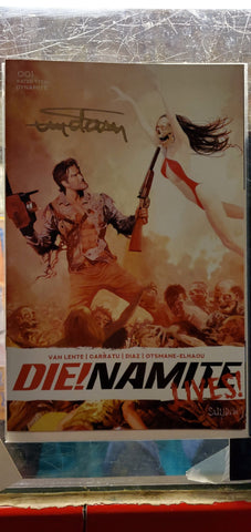 Die!namite #1 NM/9.4 2021 Dynamite Comics, signed by Arthur Suydam Comics USED Not specified