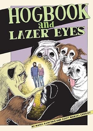 Hogbook and Lazer Eyes Hardcover Comics NEW lunar distribution