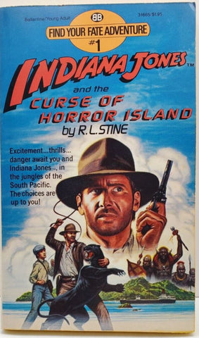 Indiana Jones - R.L. Stine Books USED Not specified