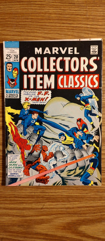 Marvel Collectors' Item Classic #20 F/VF/7.0 1969 Marvel Comics Comics USED Not specified