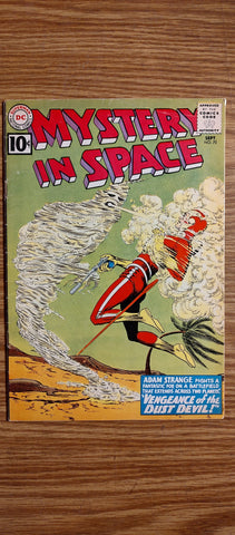 Mystery in Space #70 F+/6.5 1961 DC Comics, Adam Strange Comics USED Not specified