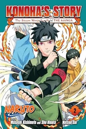 Naruto: Konoha's Story―The Steam Ninja Scrolls: The Manga, Vol. 2 (2) Paperback Comics NEW Diamond Comic Distributors, Inc.