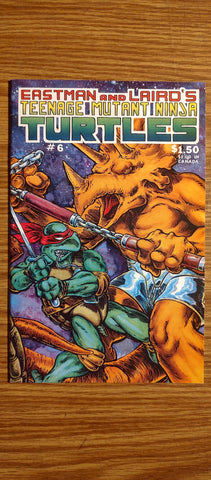 Teenage Mutant Ninja Turtles #6 1st printing NM-/9.2 1986 Mirage Studios Comics USED Not specified