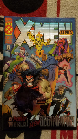 X-Men Alpha #1 NM/9.4 1994 Marvel Comics, Age of Apocalypse Comics USED Local Comics