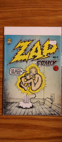ZAP Comix #0 6th Printing F/VF/7.0 1967/1988 Apex Novelty Comics USED Not specified
