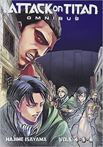 Attack on Titan Omnibus 2 (Vol. 4-6) Paperback Comics NEW Penguin Random House