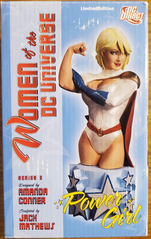 Power Girl Statue Amanda Conner Comics USED Local Comics