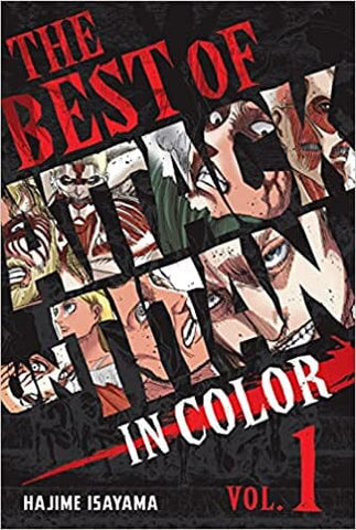 The Best of Attack on Titan: In Color Vol. 1 Hardcover Comics NEW Penguin Random House